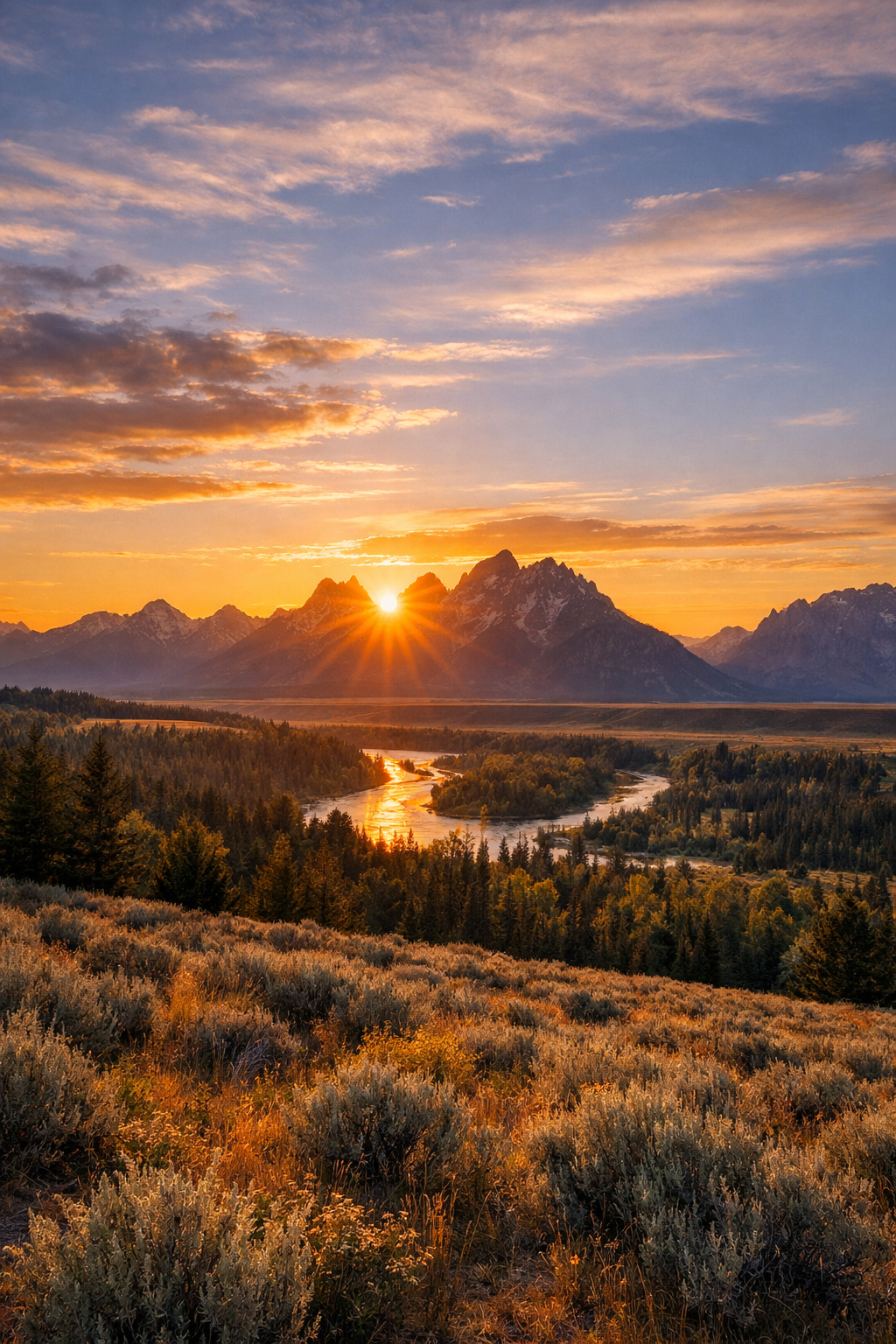 Wyoming Sunset
